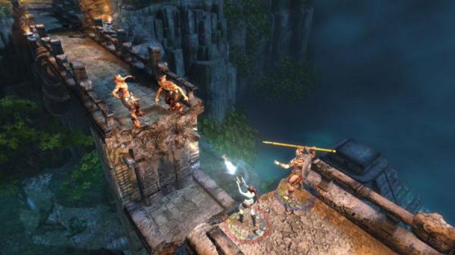 Die Spielenden schlüpfen in die Rolle von Lara Croft.