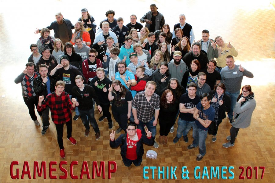 GamesCamp Ethik und Games Gruppenfoto
