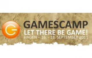 Logo vom Gamescamp 2011