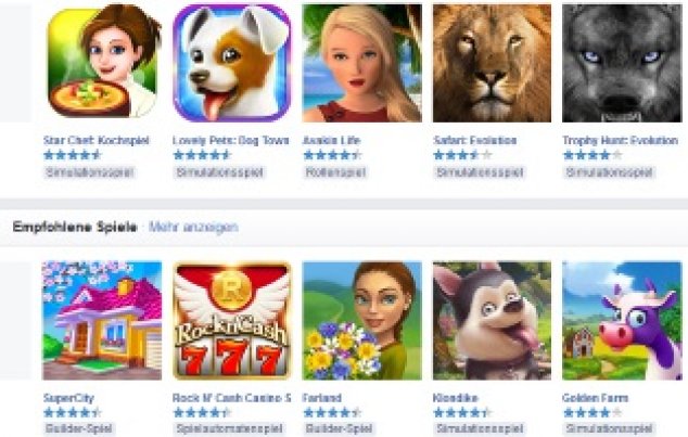 Social Games bei Facebook